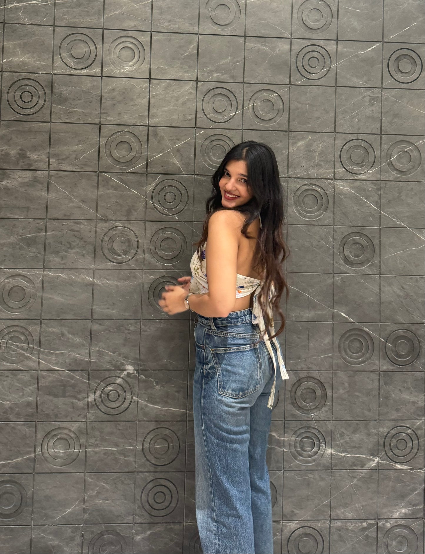 Celeste Scarf Top
