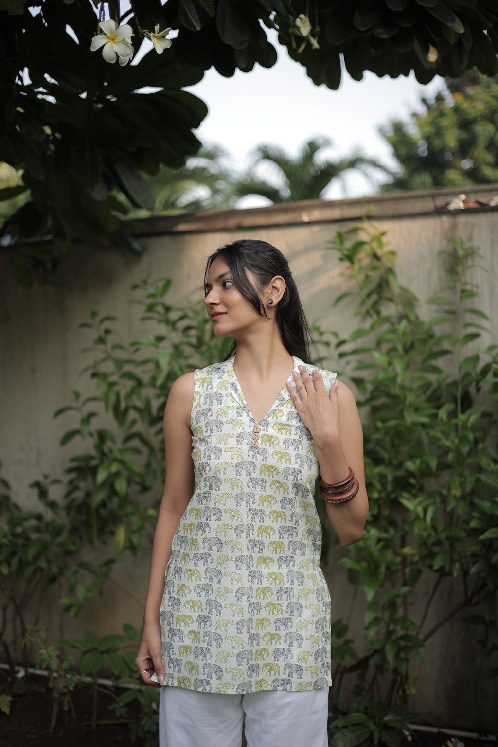 Haathi Heritage Short Kurti