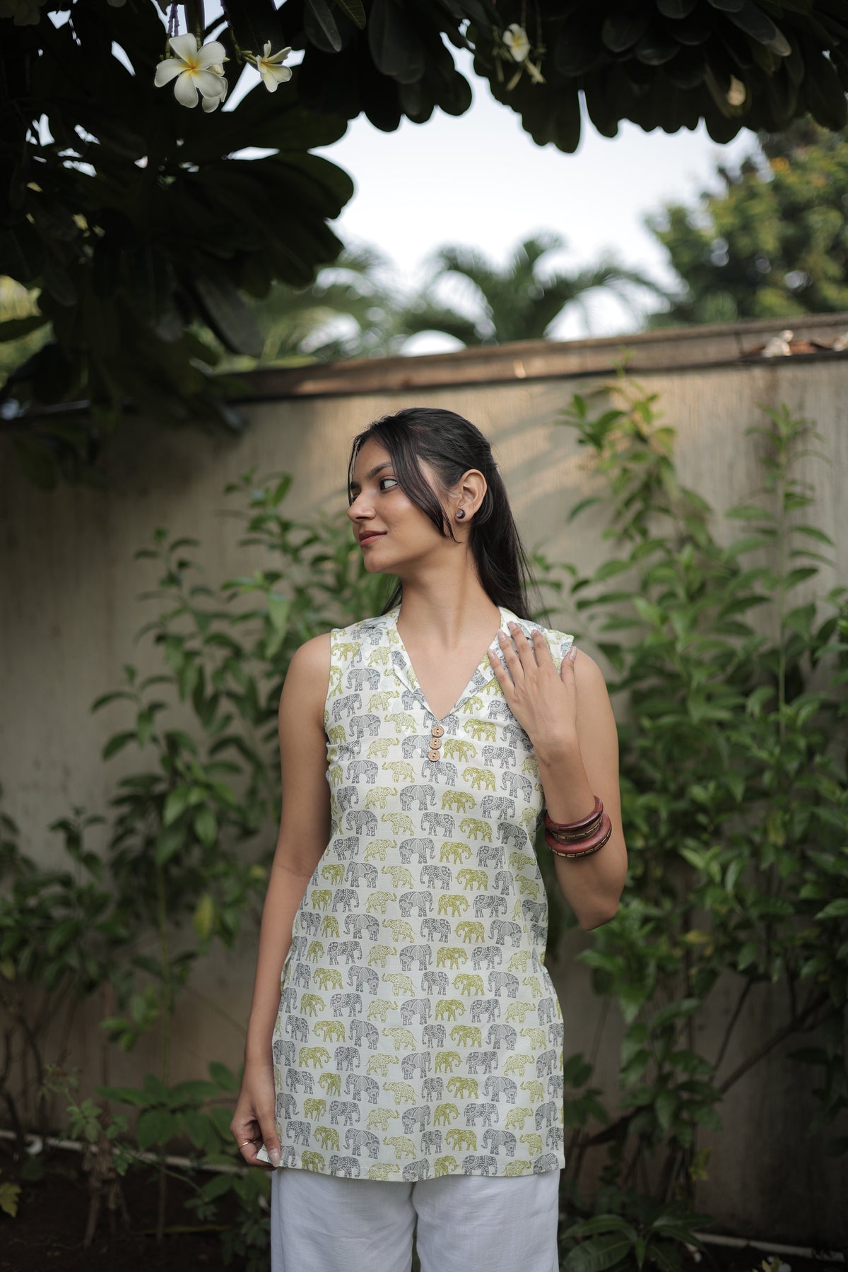 Haathi Heritage Short Kurti
