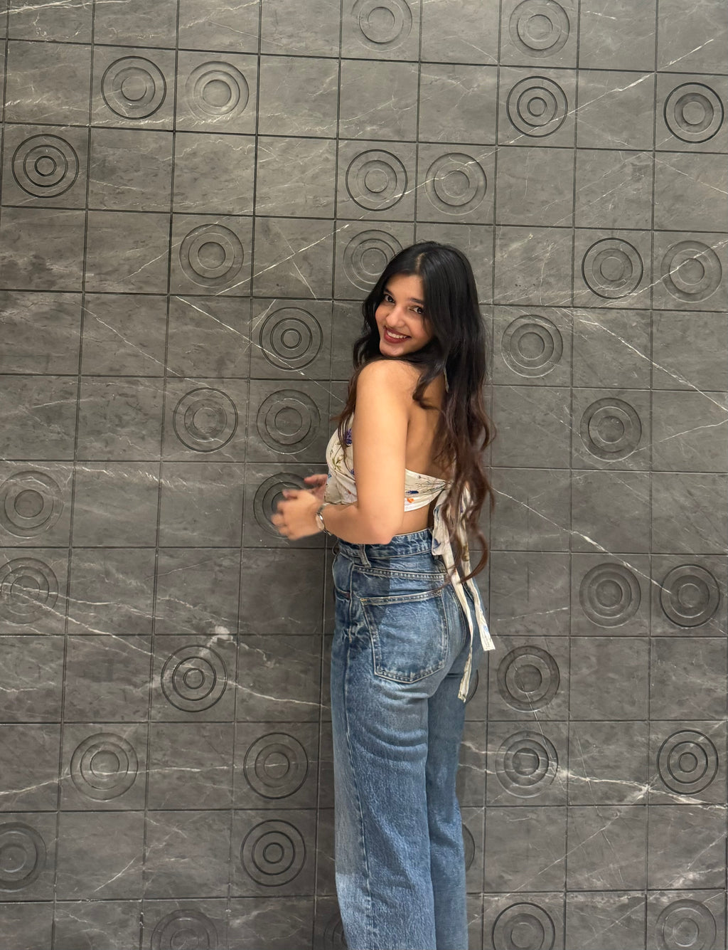 Celeste Scarf Top