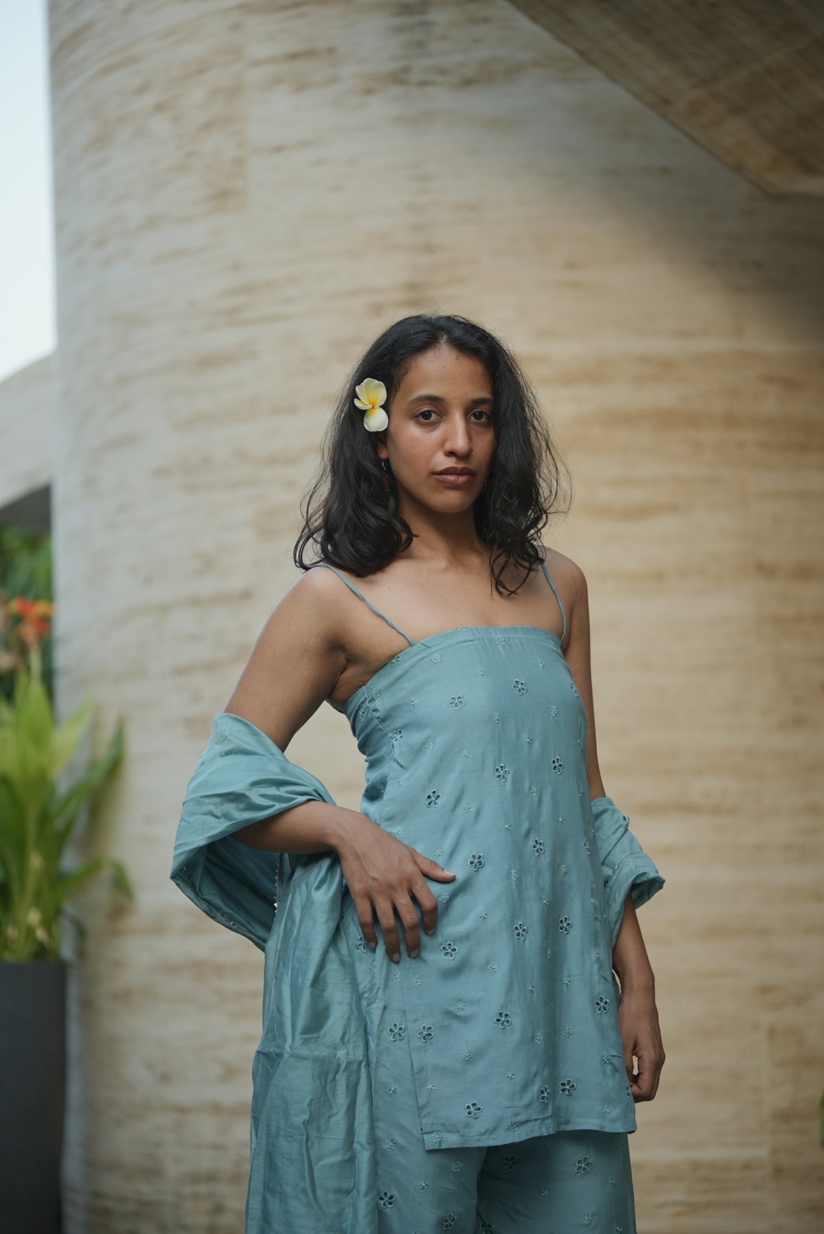 Azura Kurti Pant Dupatta Set