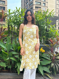 Sunshine Blossom Kurti