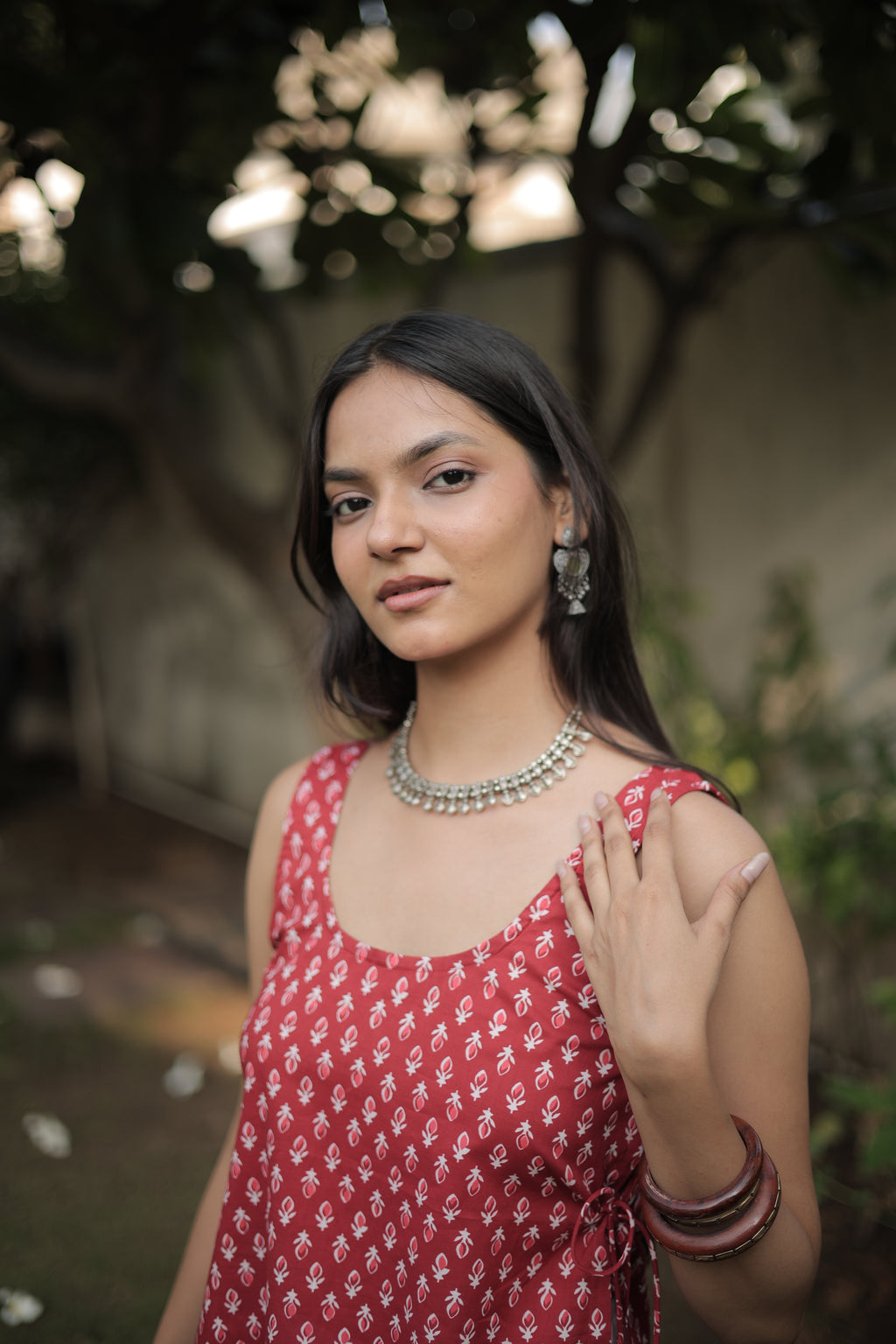 Red Berry Short Kurti