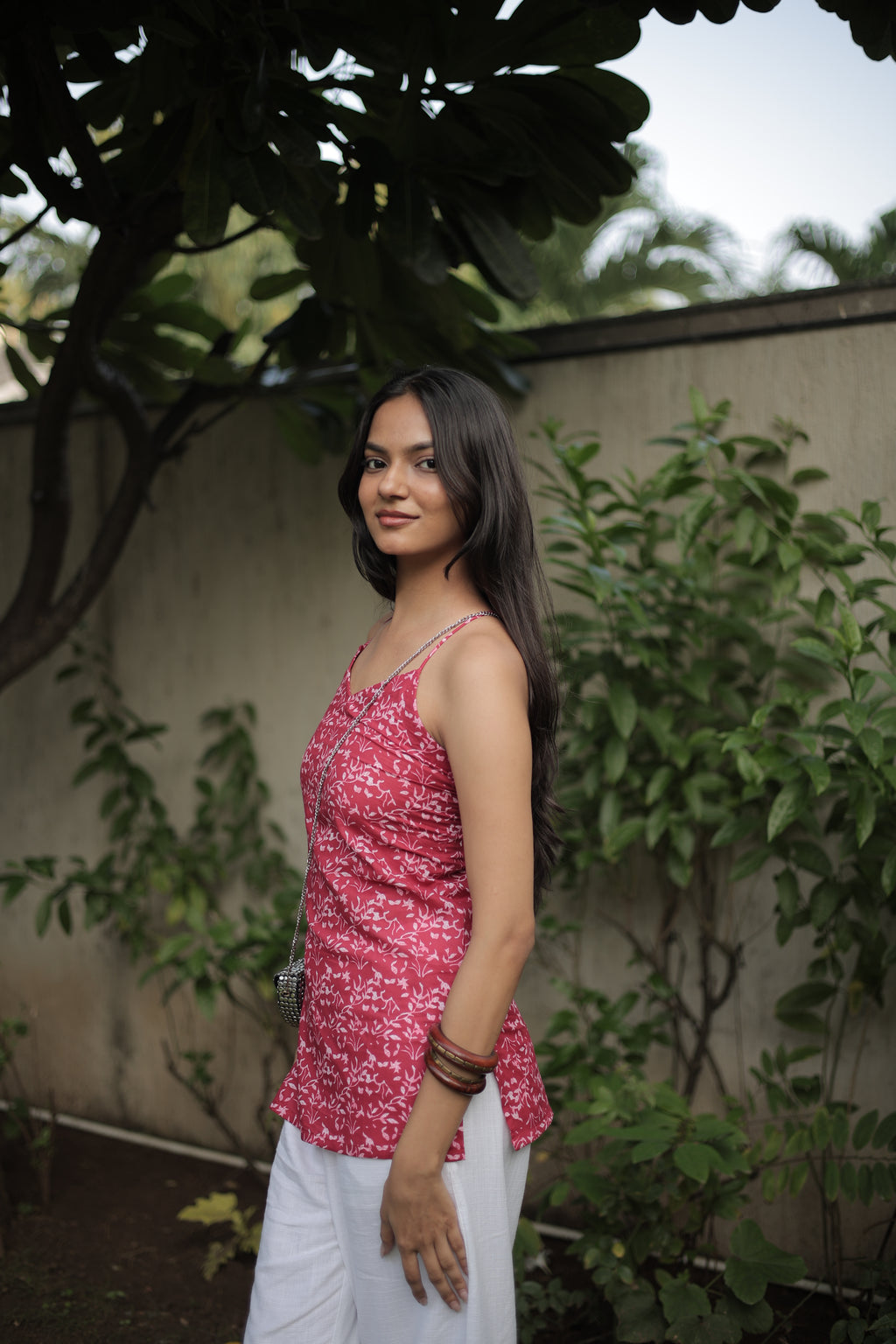 Maroon Blush Short Kurti