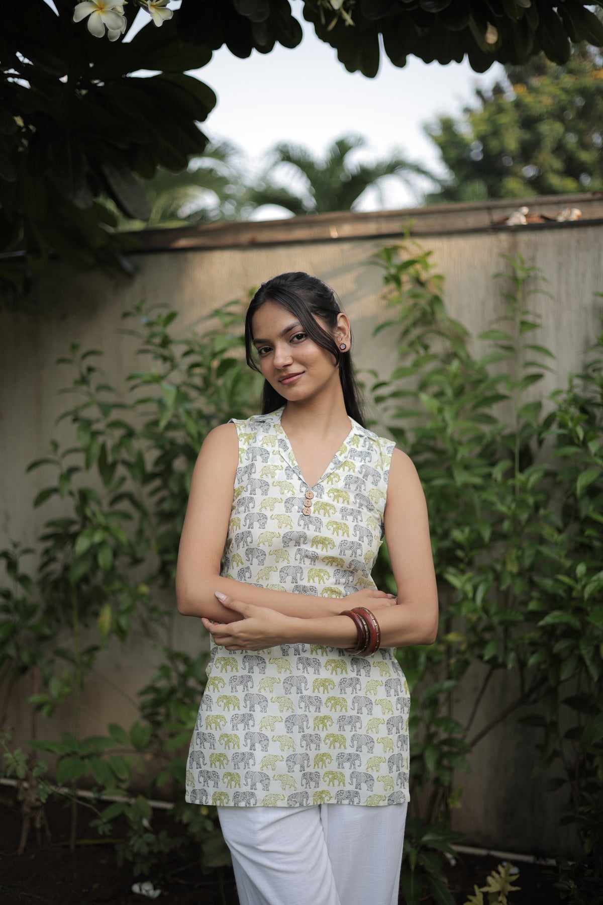 Haathi Heritage Short Kurti