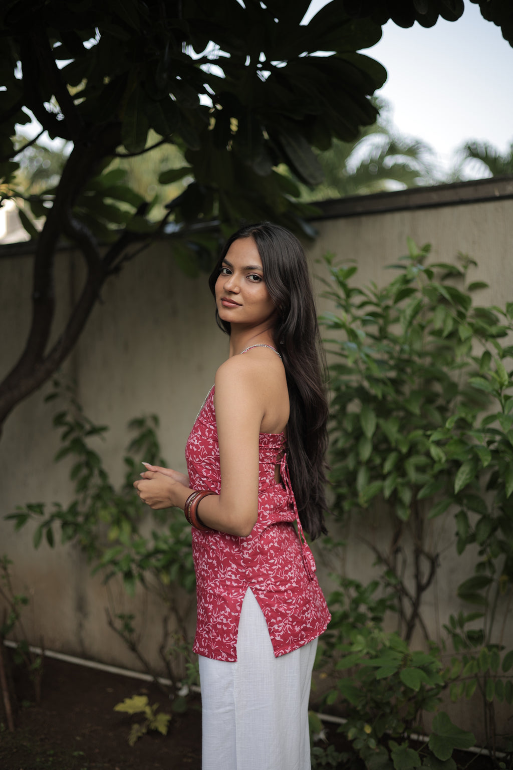 Maroon Blush Short Kurti