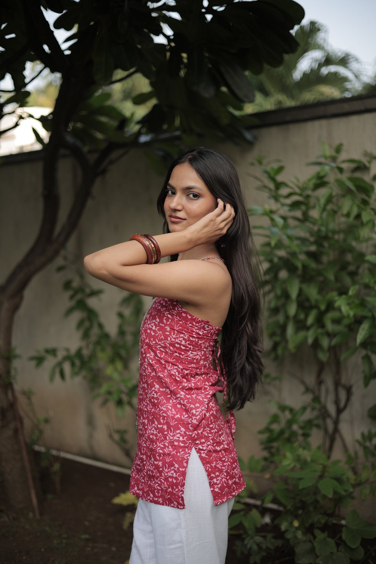 Maroon Blush Short Kurti