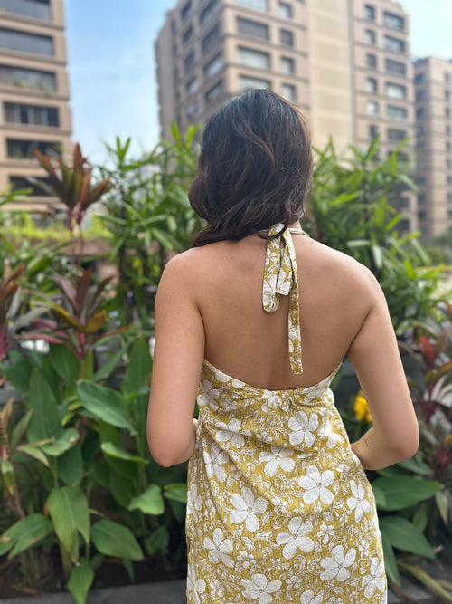 Sunshine Blossom Kurti
