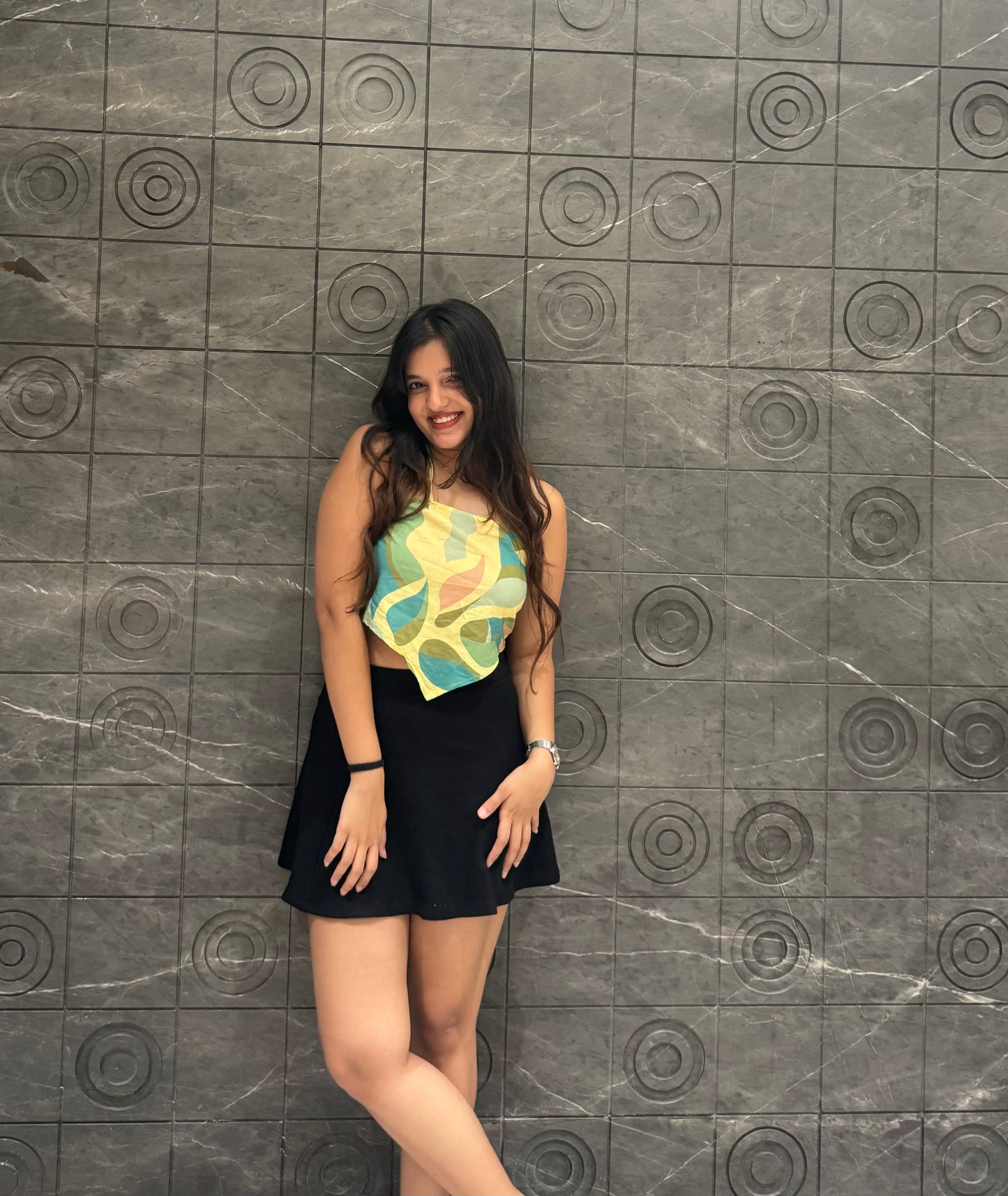 Sage Scarf Top