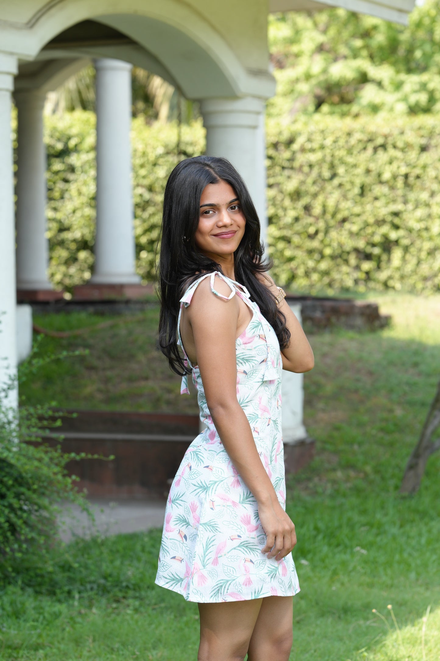 Toucan short dress