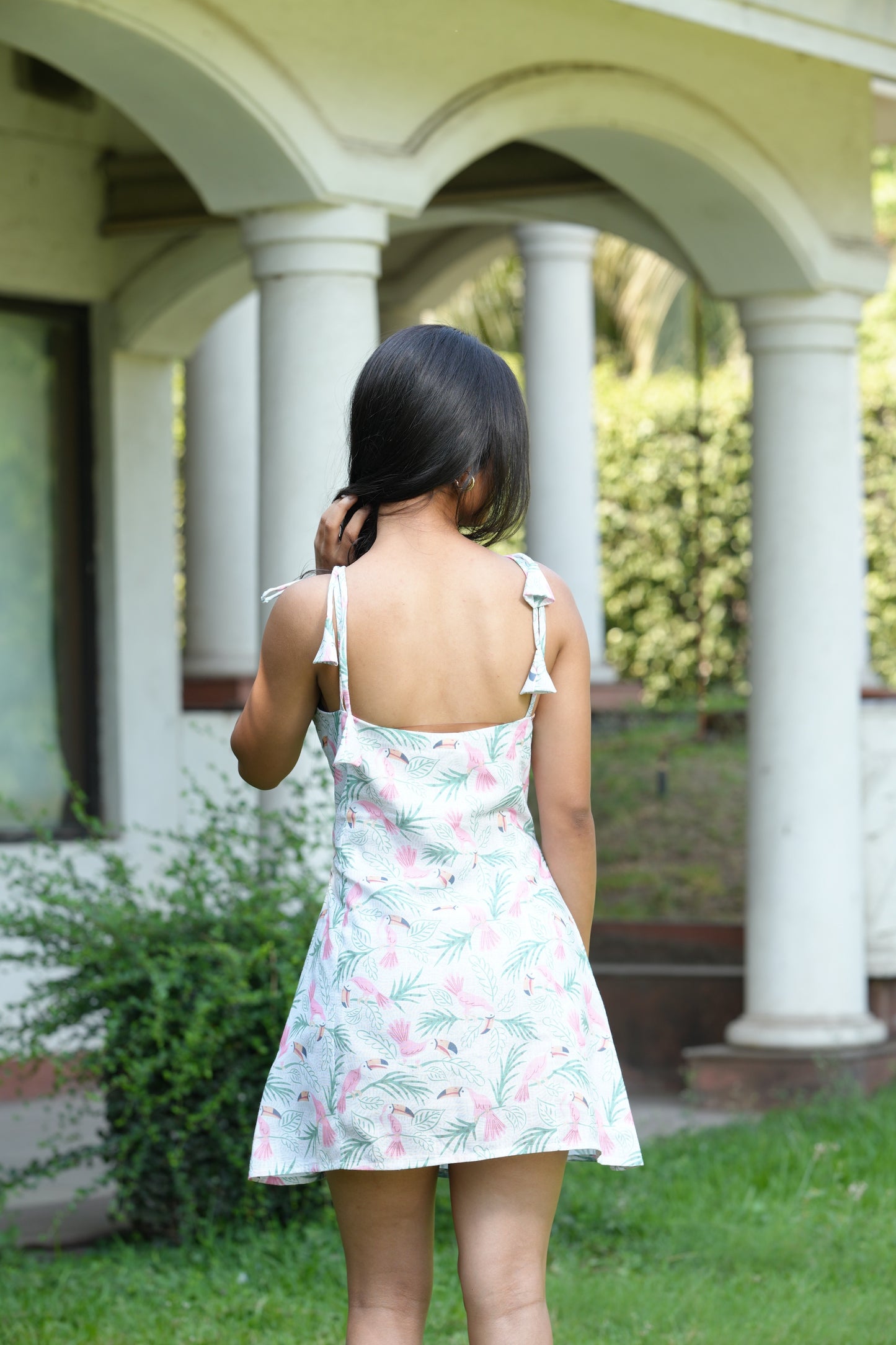Toucan short dress
