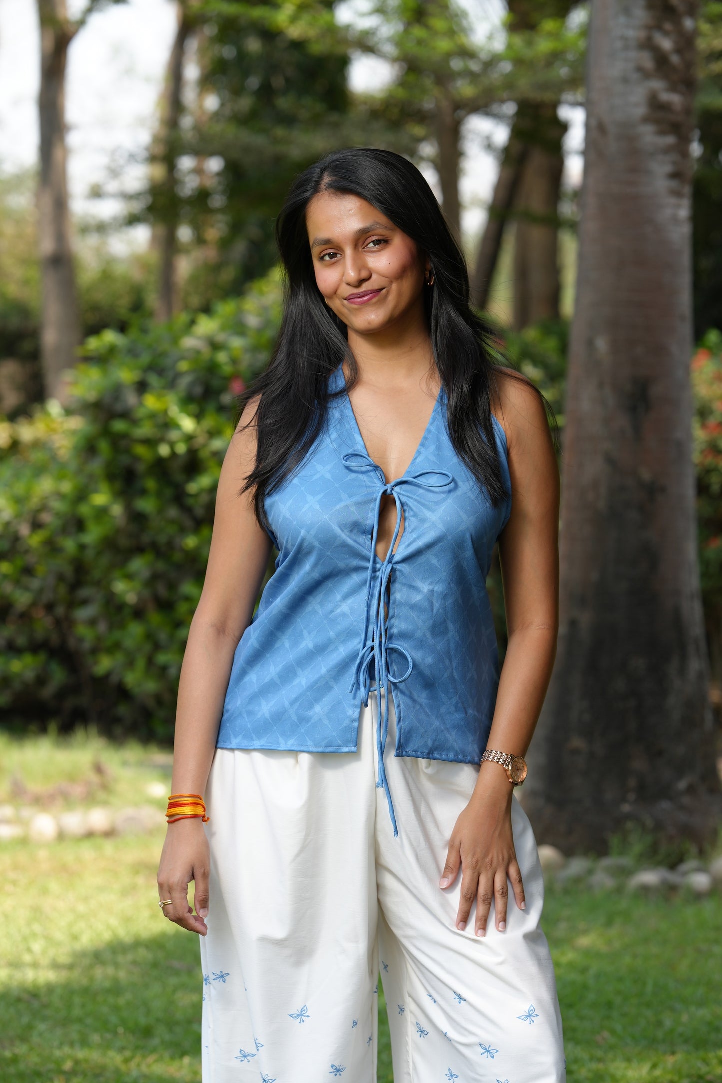 Giraffe Blue Co-ord set