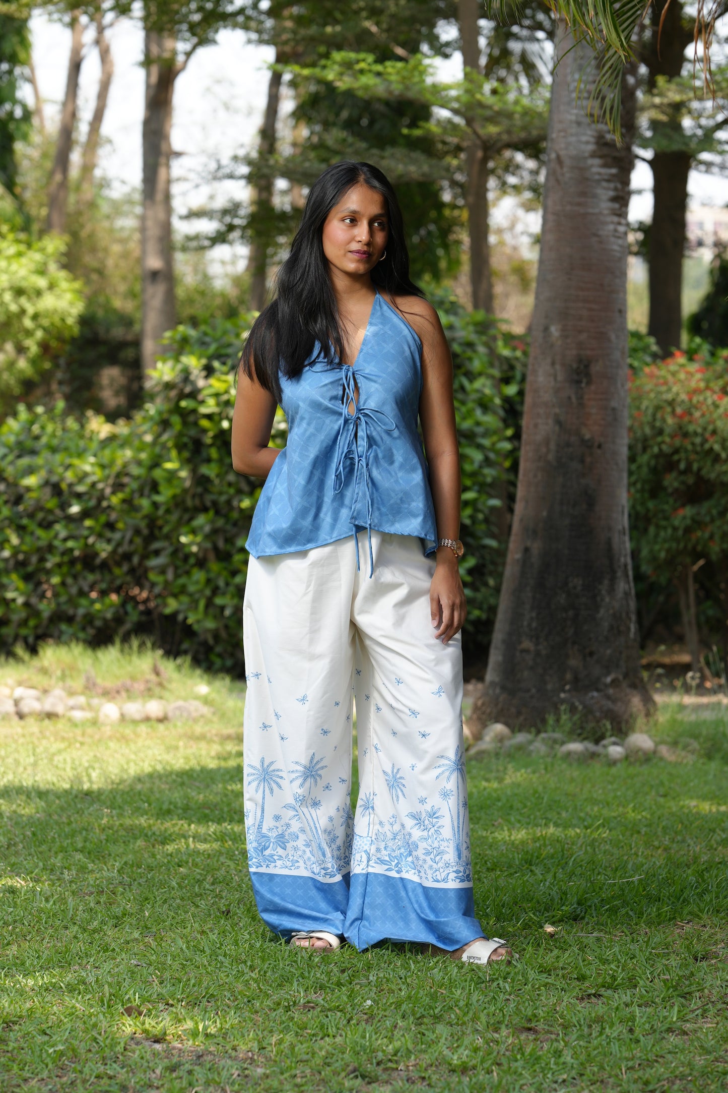 Giraffe Blue Co-ord set