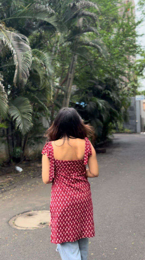 Red Berry Kurti