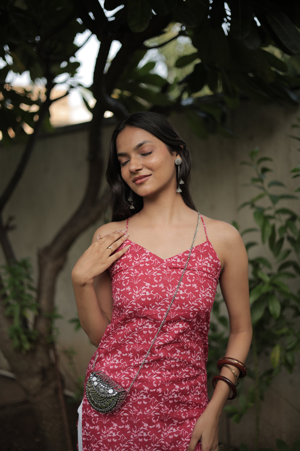 Maroon Blush Short Kurti