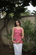 Maroon Blush Short Kurti