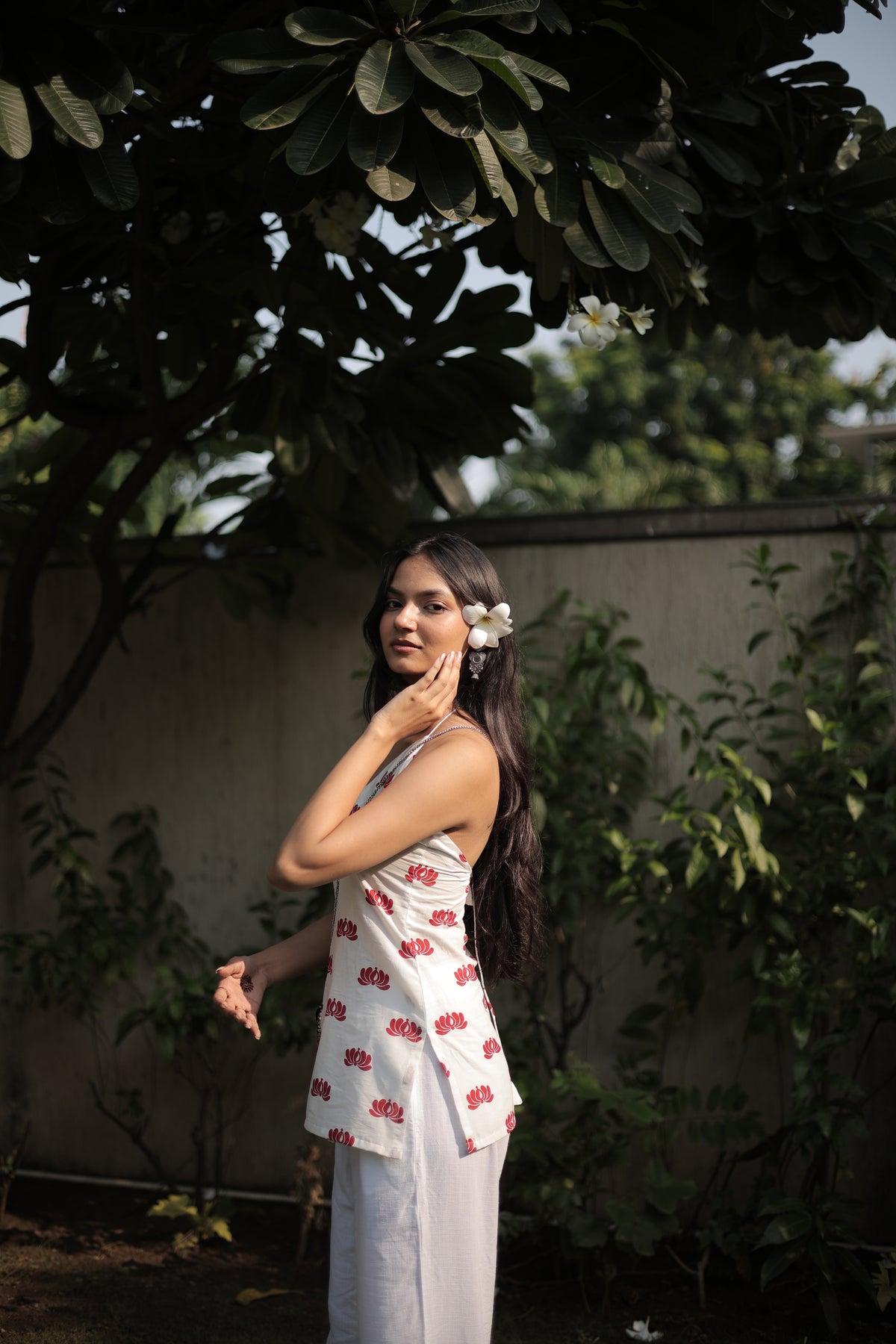 Laal Kamal Short Kurti
