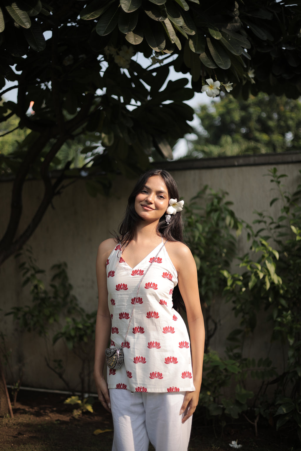 Laal Kamal Short Kurti