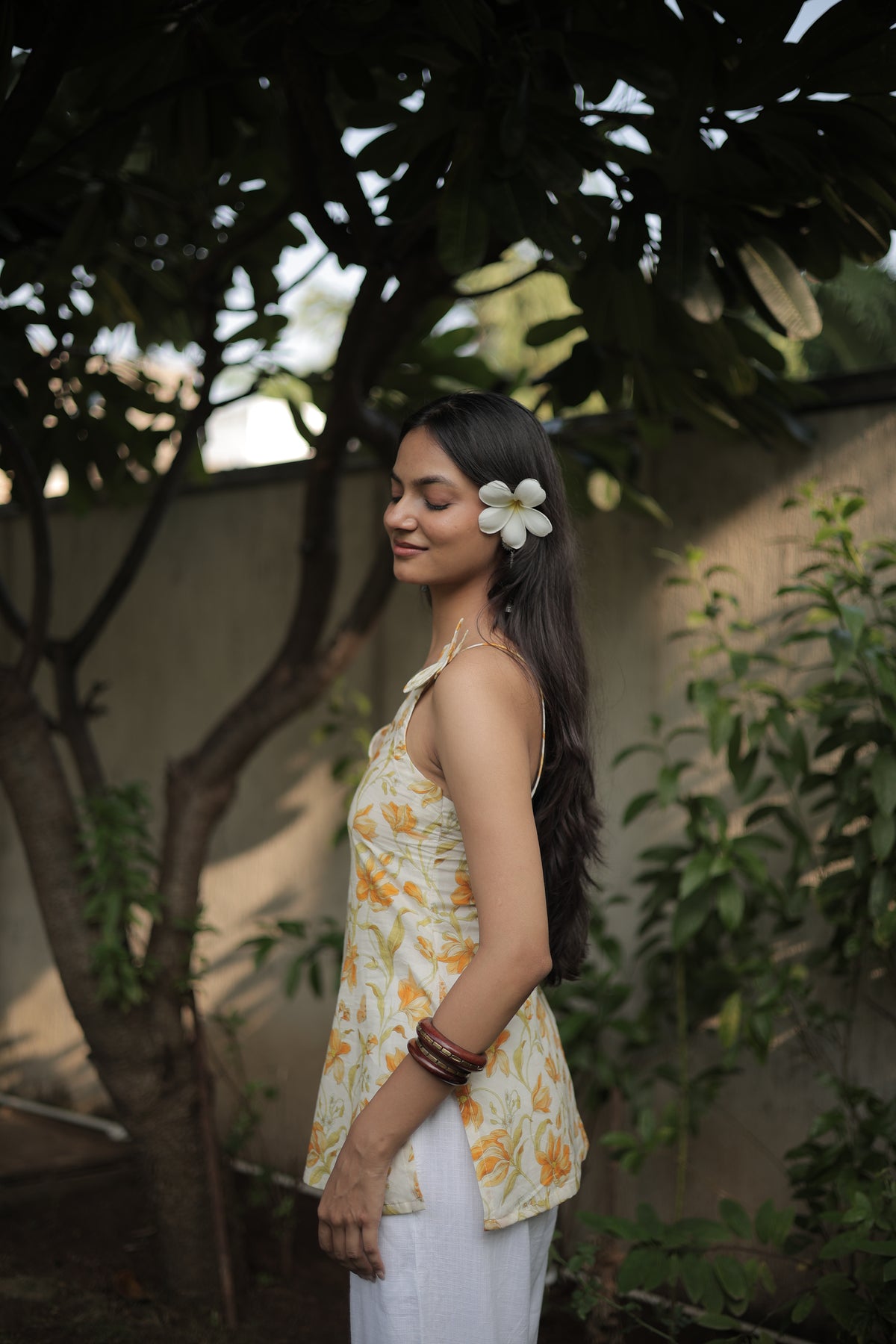 Buttercup Applique Short Kurti