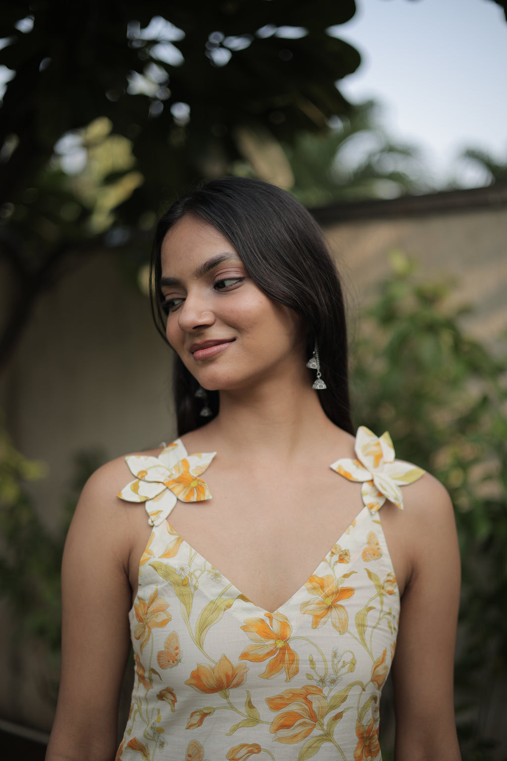 Buttercup Applique Short Kurti