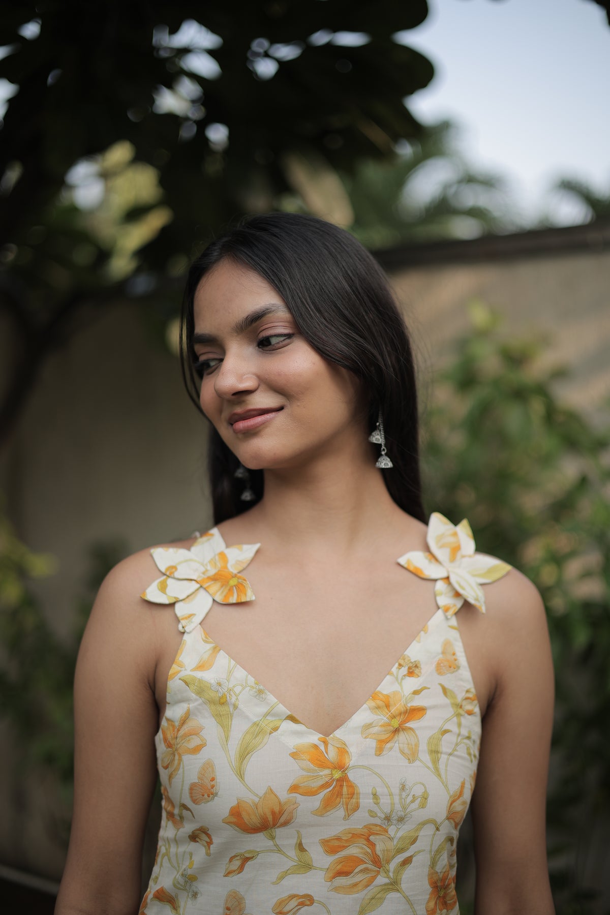 Buttercup Applique Short Kurti